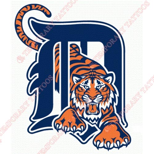 Detroit Tigers Customize Temporary Tattoos Stickers NO.1581